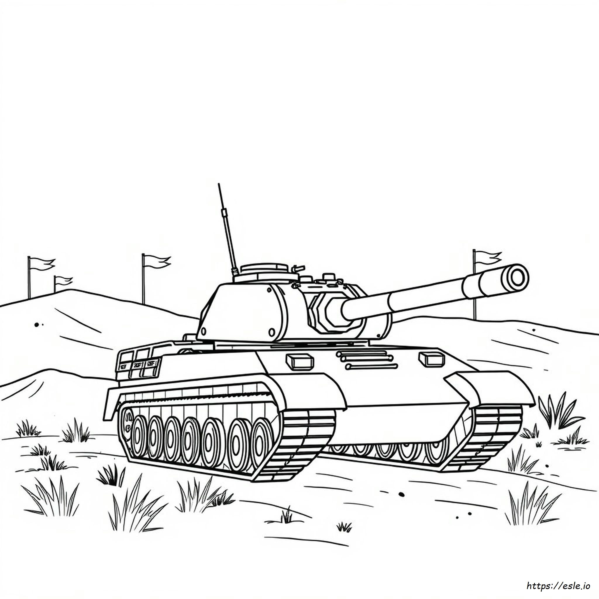 Tank Coloring Pages Pdf