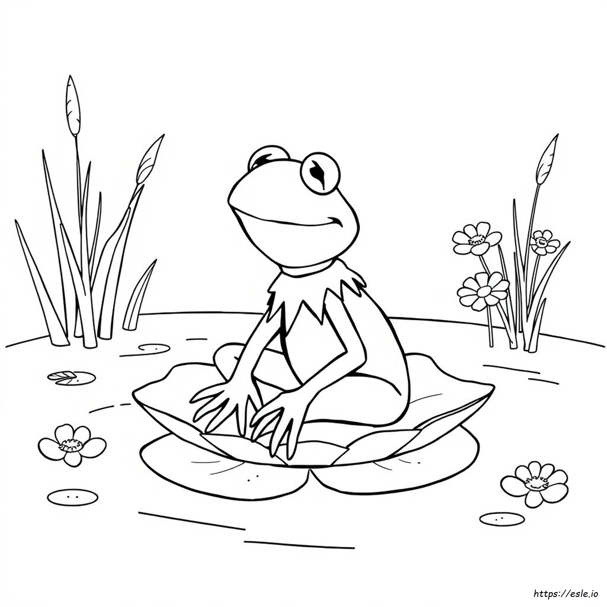 Kermit Der Frosch Ausmalbilder Zum Ausdrucken