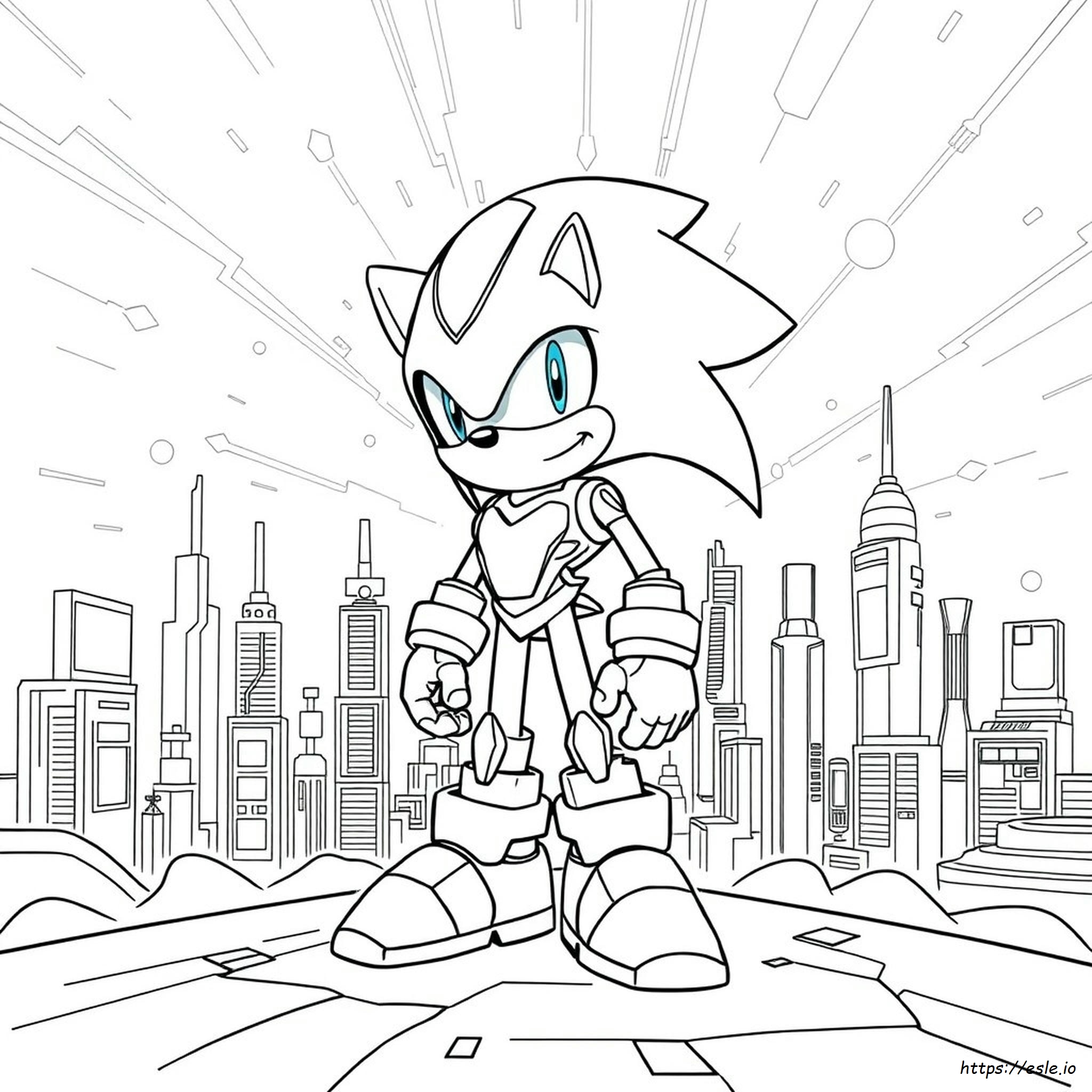 Sonic Exe Coloring Pictures