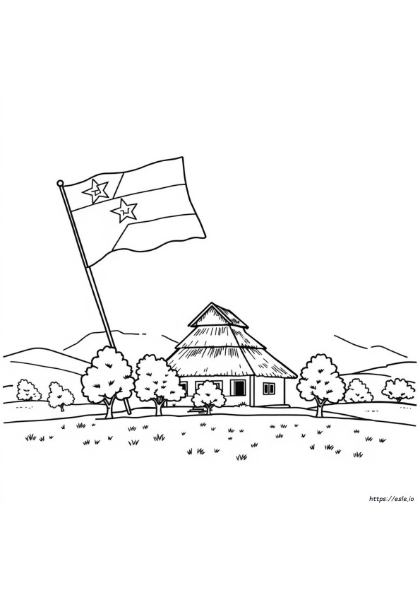 Zambia Coloring Pages