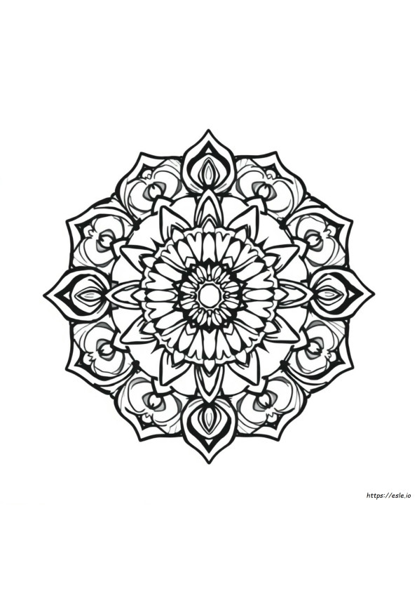 Mandala Coloring Pages To Print