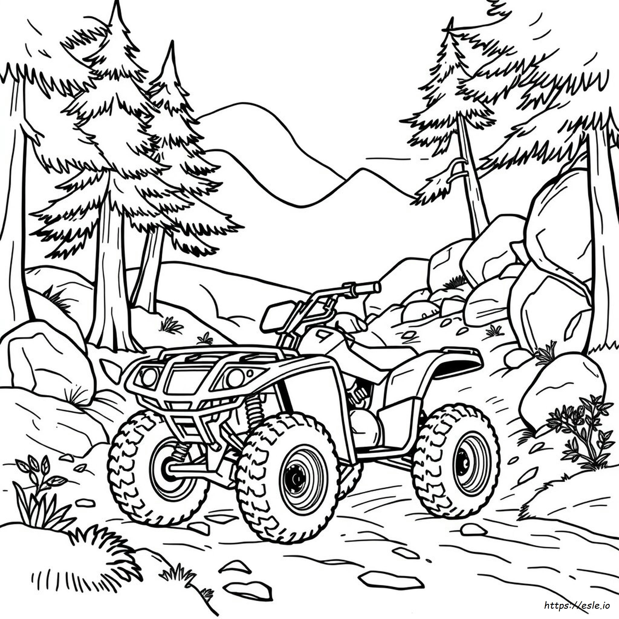Atv Coloring Pages Printable
