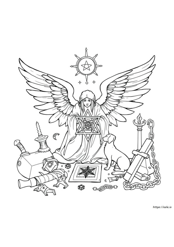 Albrecht Durer Coloring Page