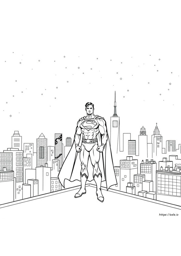 Dc Characters Coloring Pages