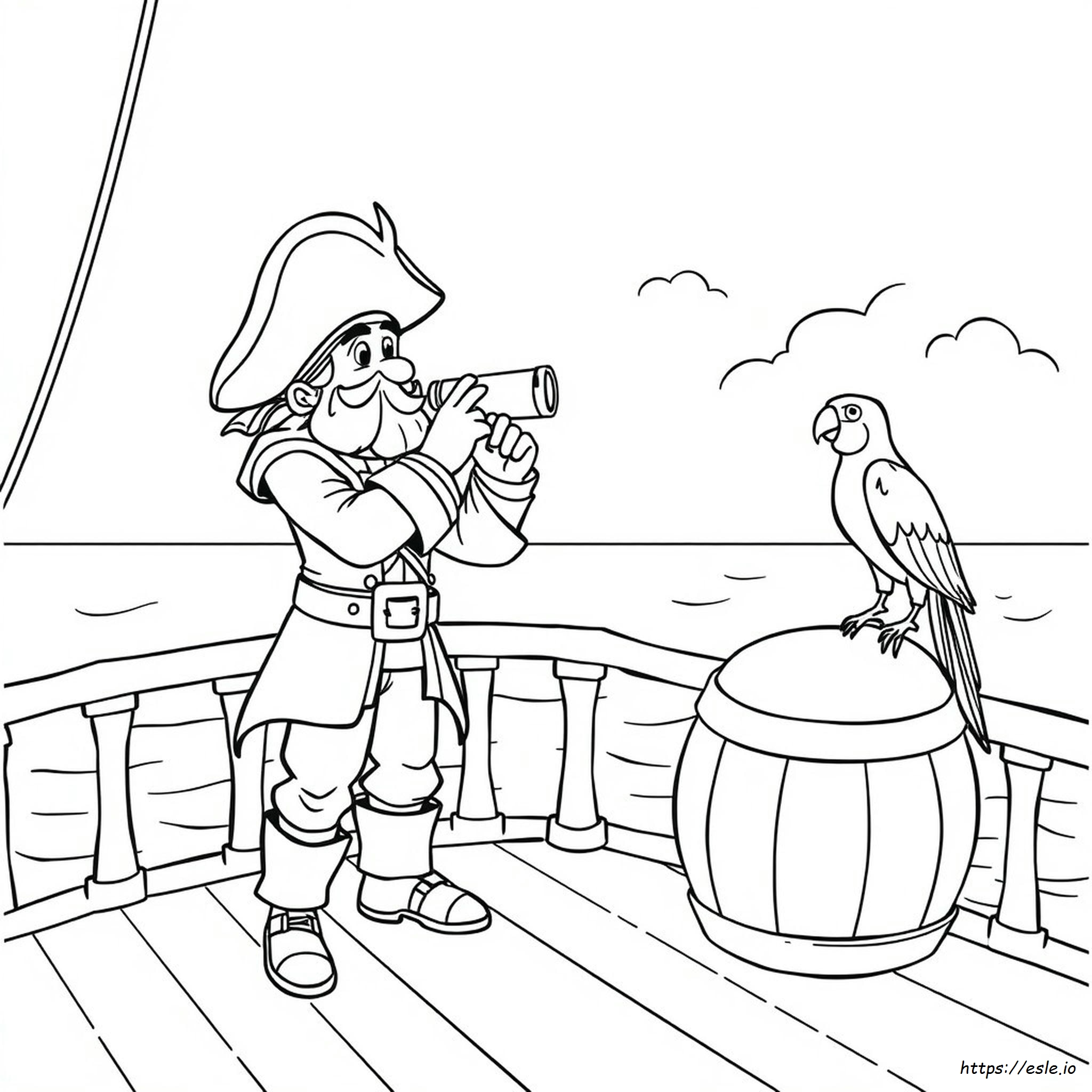 Immagini Di Pirati Da Colorare