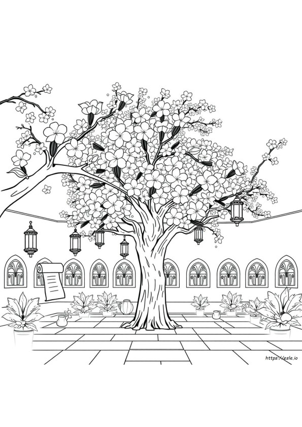 Religious Spring Coloring Pages