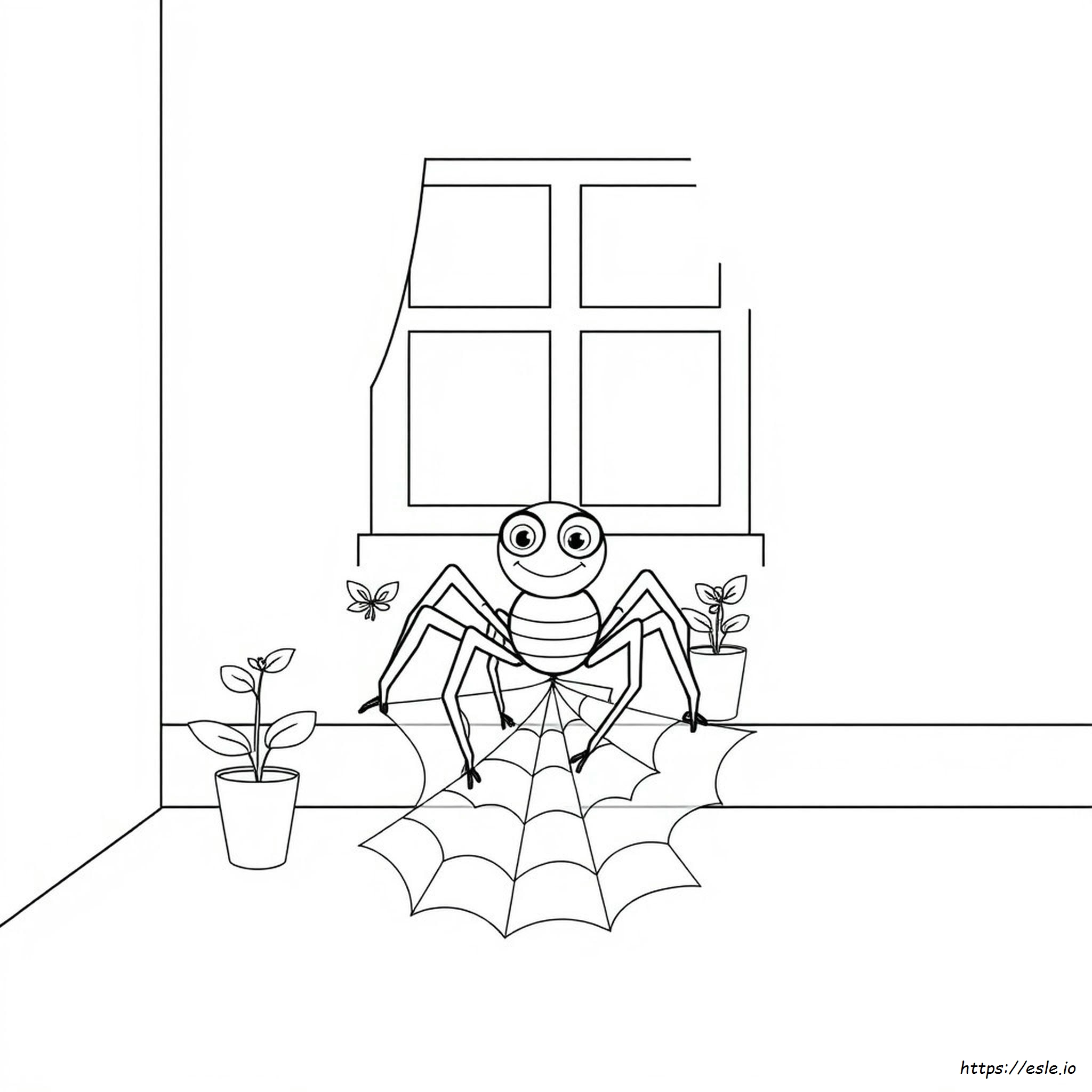 Lucas The Spider Colouring Pages
