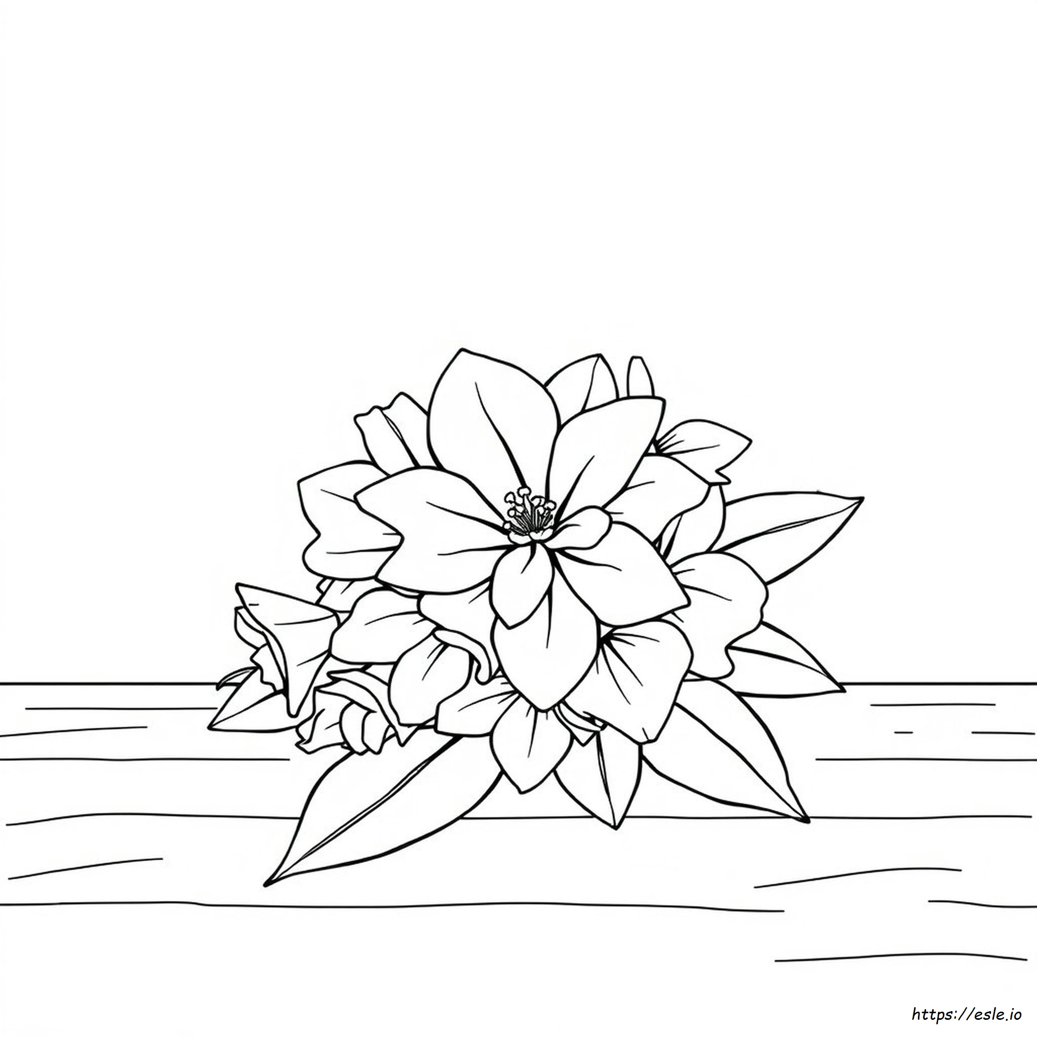 Flower Bouquet Colouring