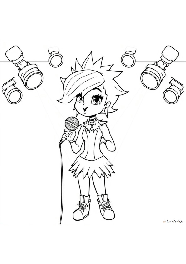 Emo Punk Disney Princess Coloring Pages