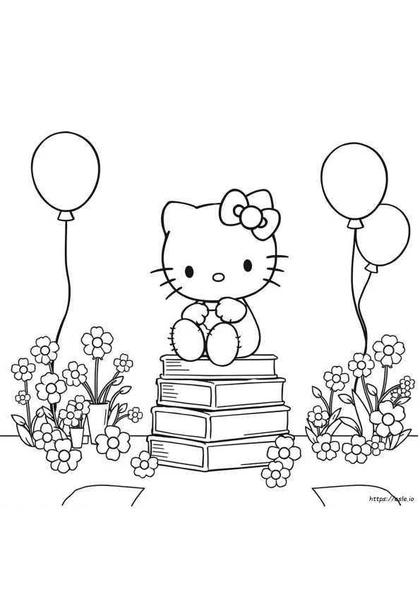 Hello Kitty Coloring Pages For Adults Printable