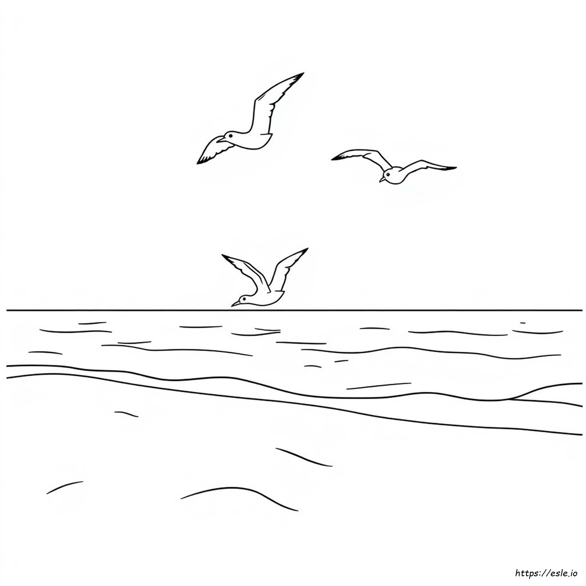 Beach Coloring Pages To Print