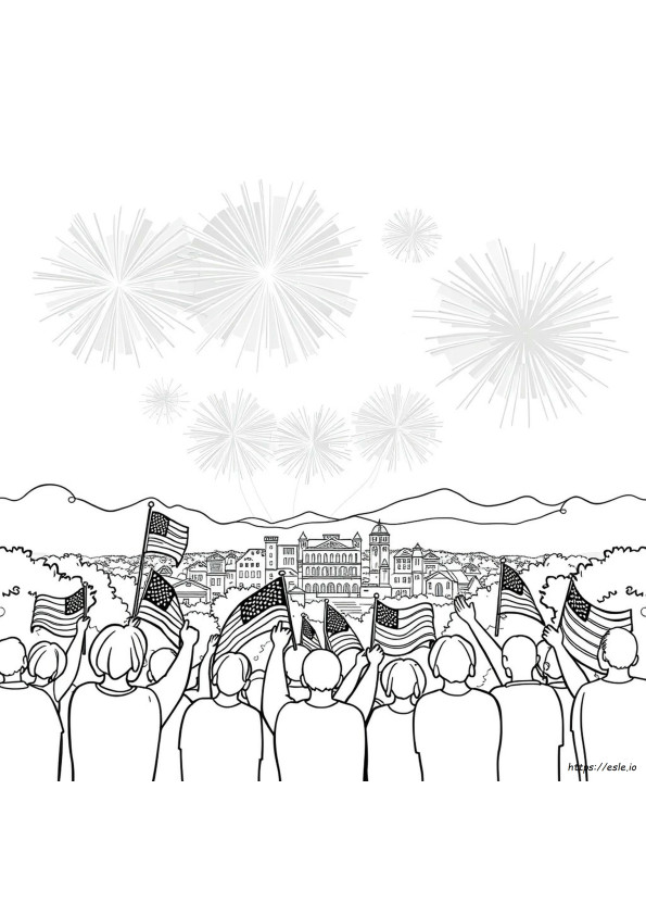 Coloring Pages For Fourth Of July