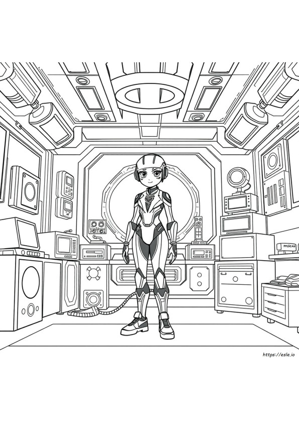 M3gan Colouring Pages
