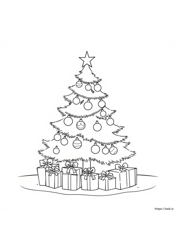 Kerst Kleurplaat