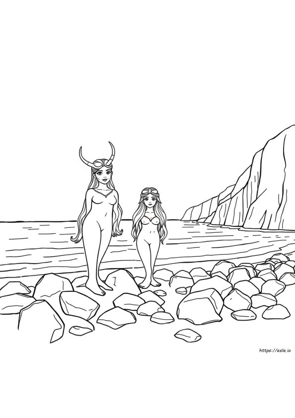 Siren Head Printable Coloring Page