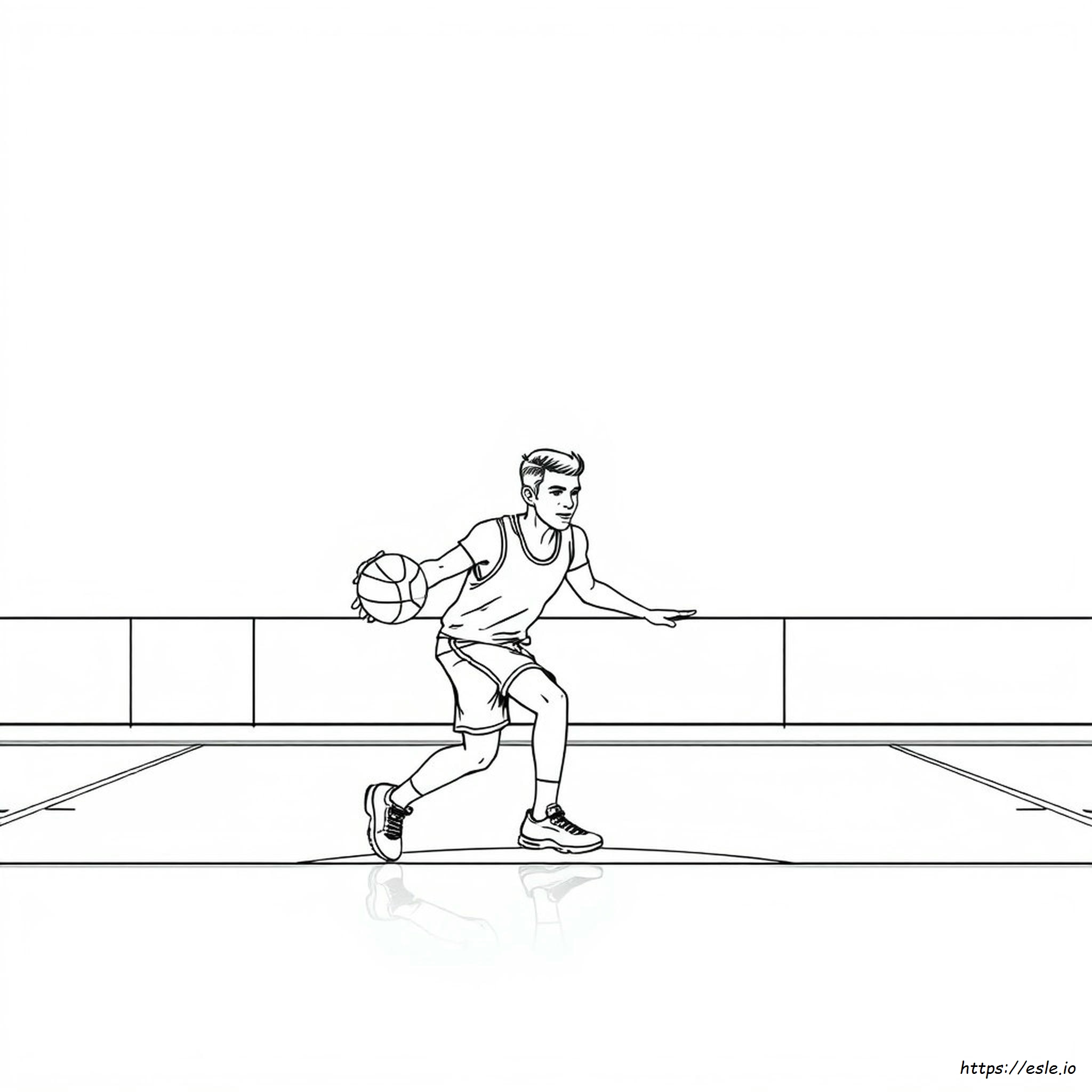Páginas Para Colorear De Deportes Para Imprimir