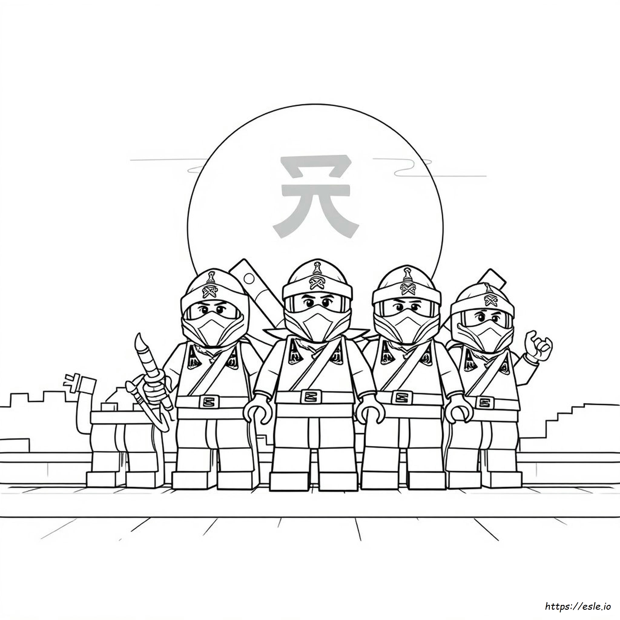 Ninjago Ausmalbilder