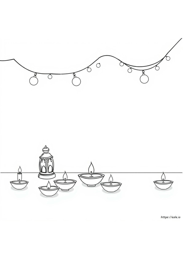 Diwali Da Colorare