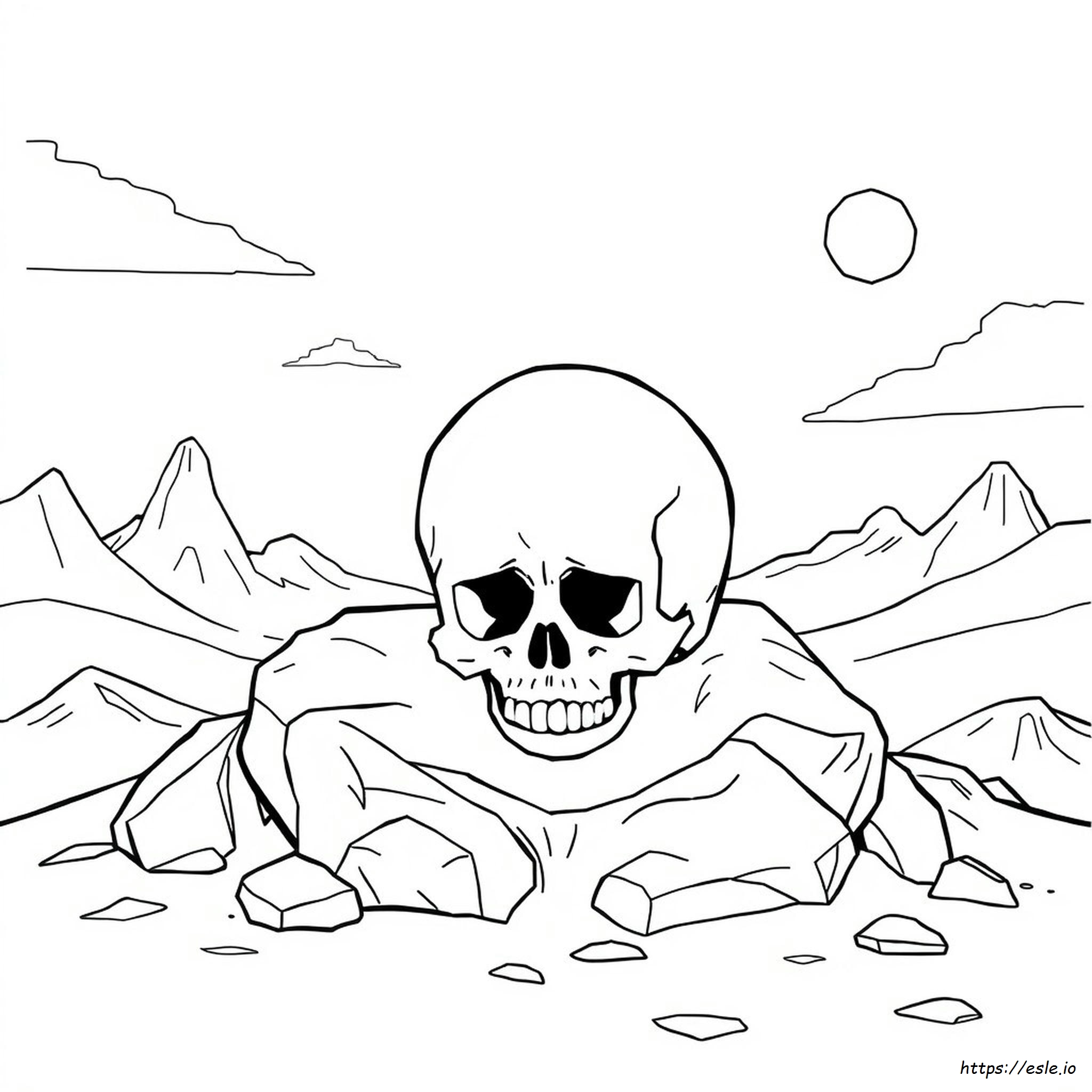 Free Skull Coloring Pages