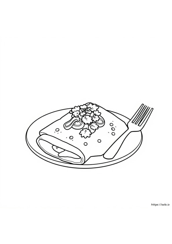 Coloriages À Imprimer De La Cuisine Mexicaine