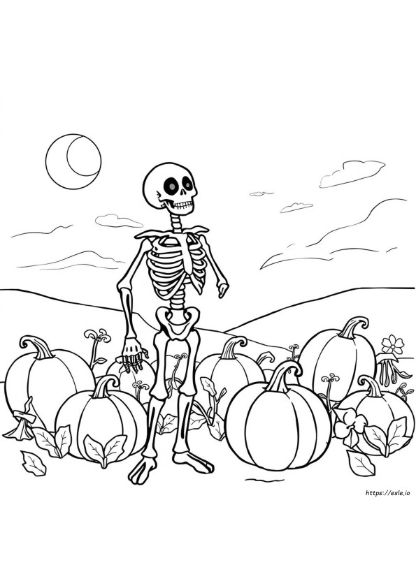 Jack Skeleton Ausmalbilder