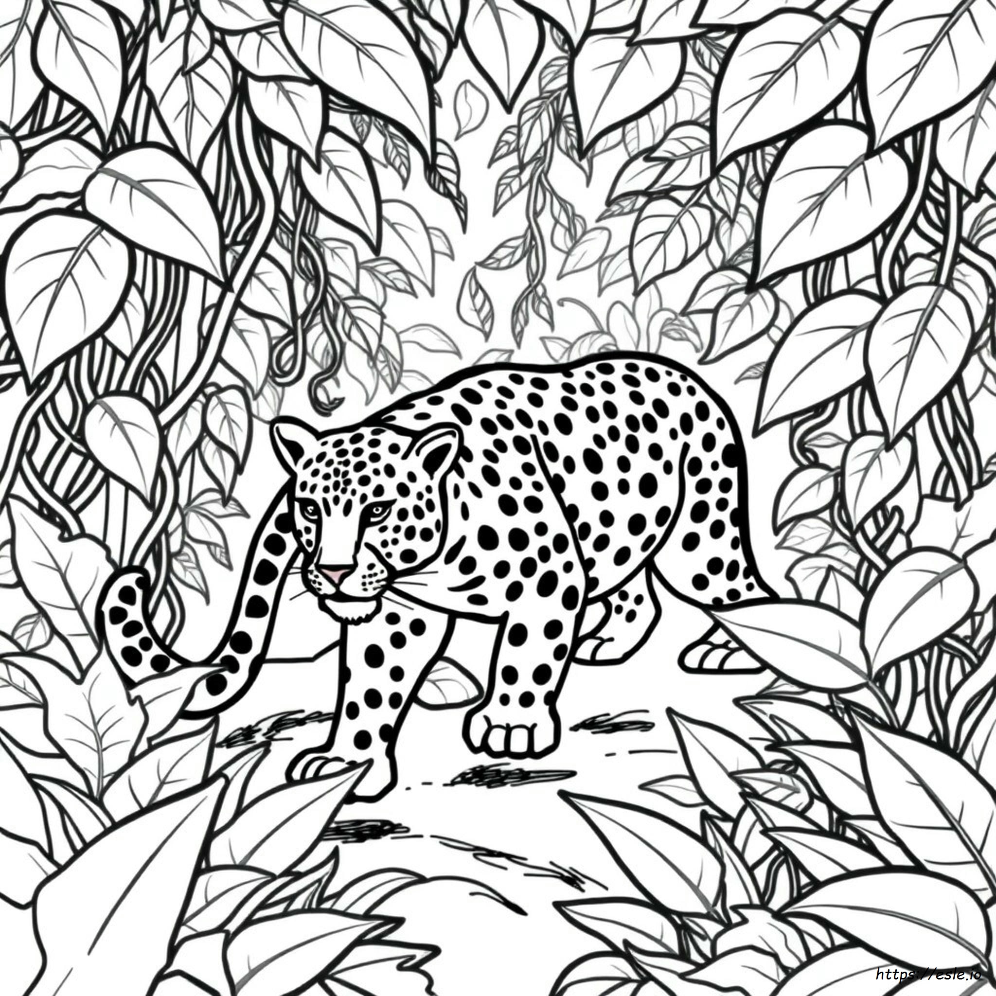 Jaguar Coloring Pages For Adults