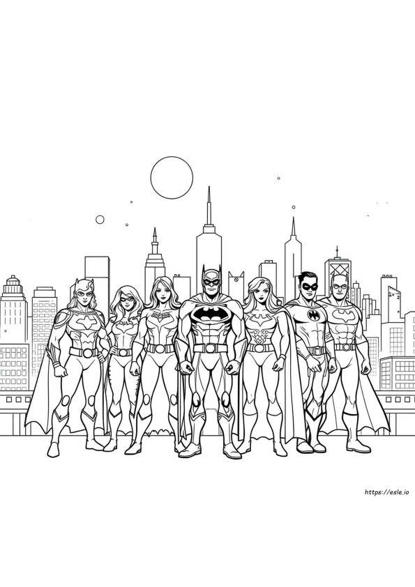 Injustice Coloring Pages