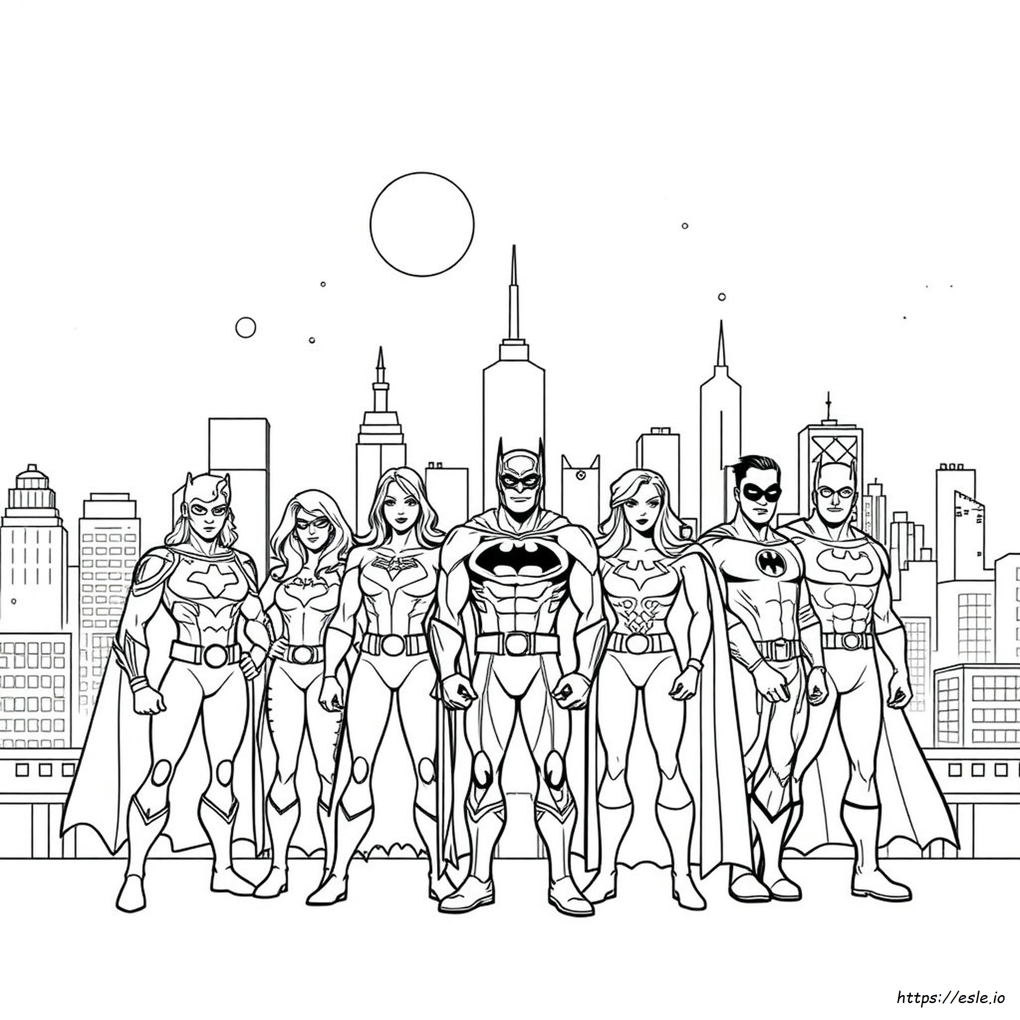 Injustice Coloring Pages