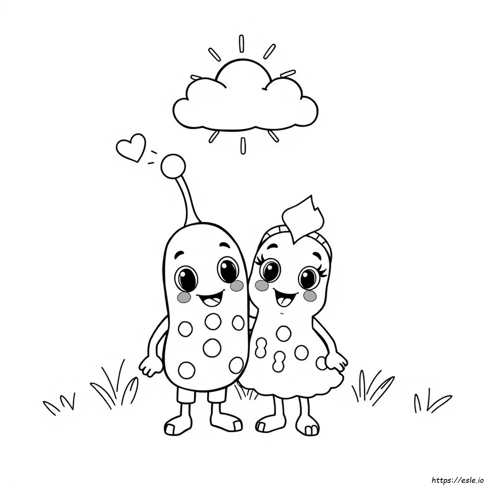 Blippi Meekah Coloring Page