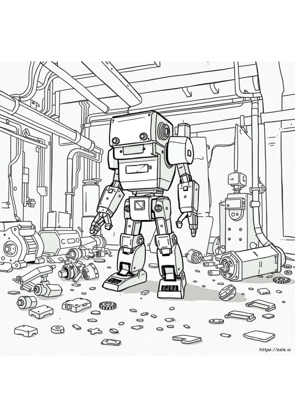Metal Shadow Coloring Pages