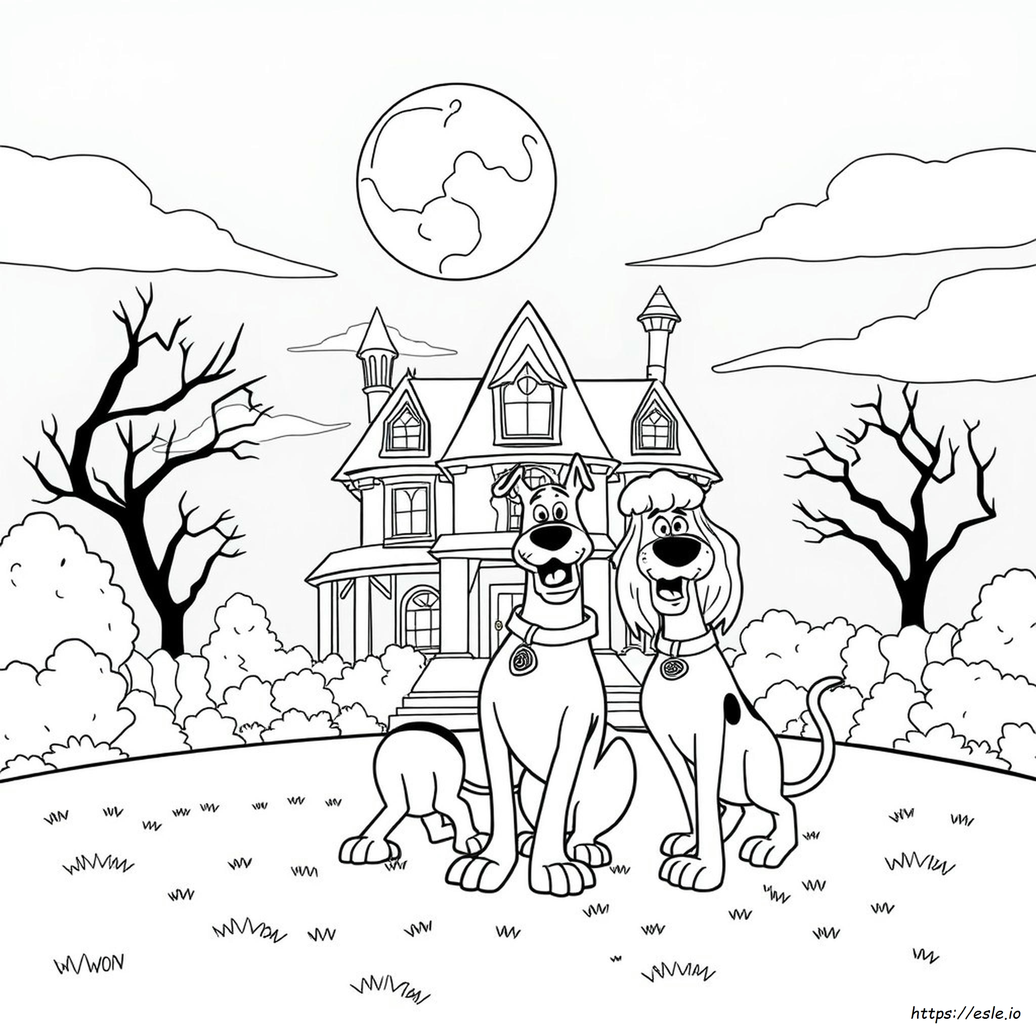 Scooby Doo Charaktere Ausmalbilder