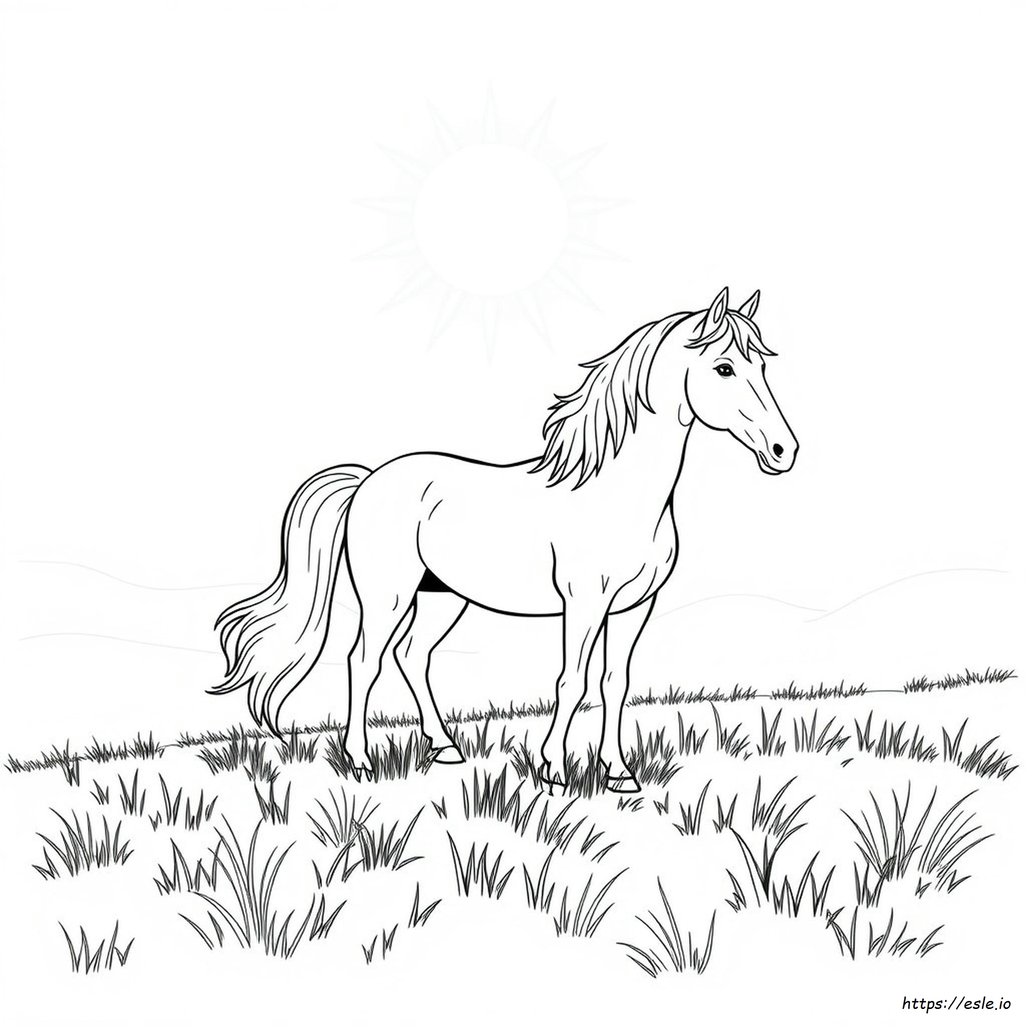 Spirit Horse Coloring Pages