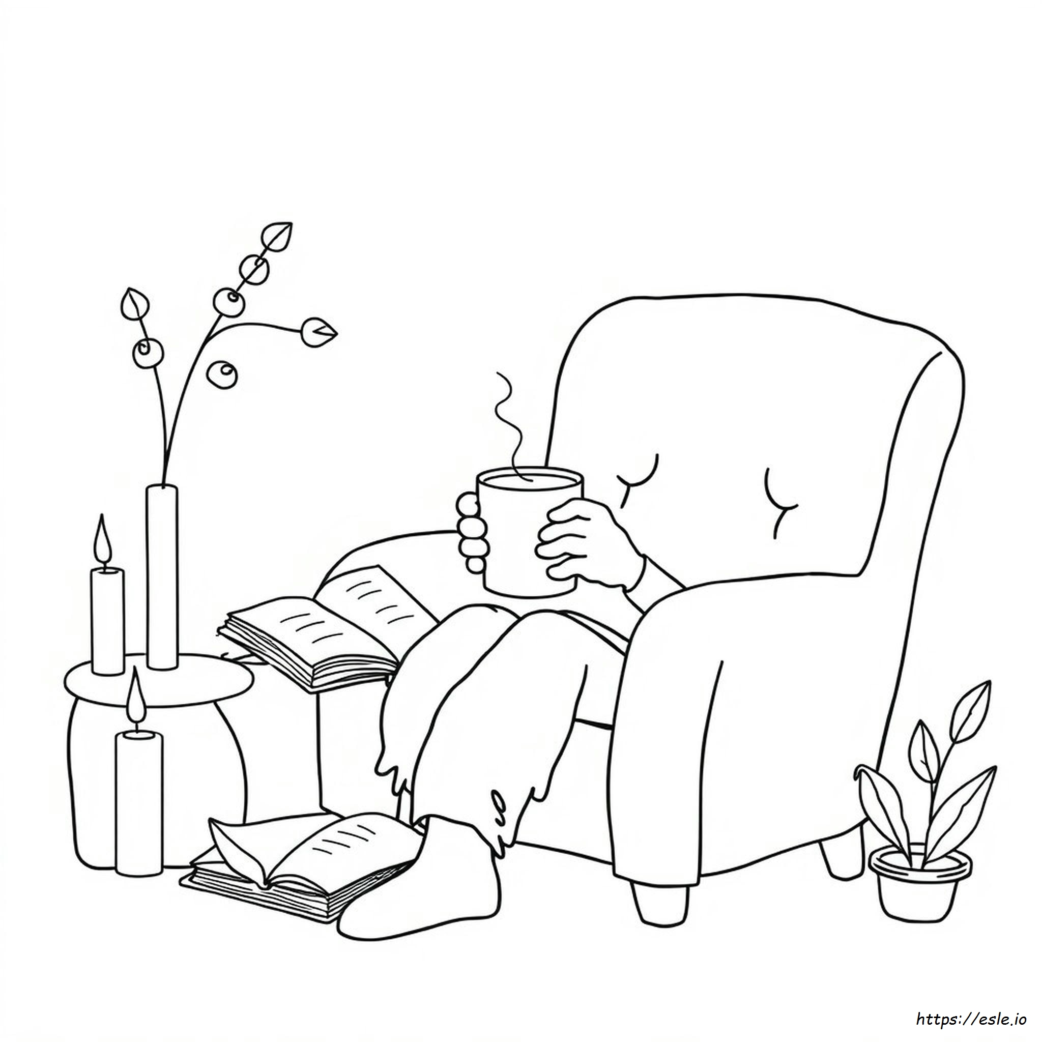 Self Care Coloring Pages