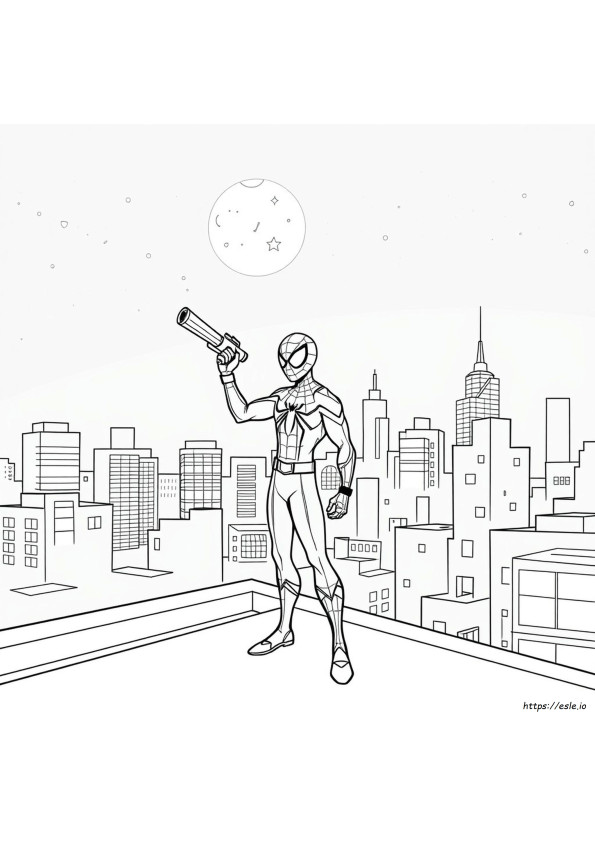 Miles Morales Coloring Pictures