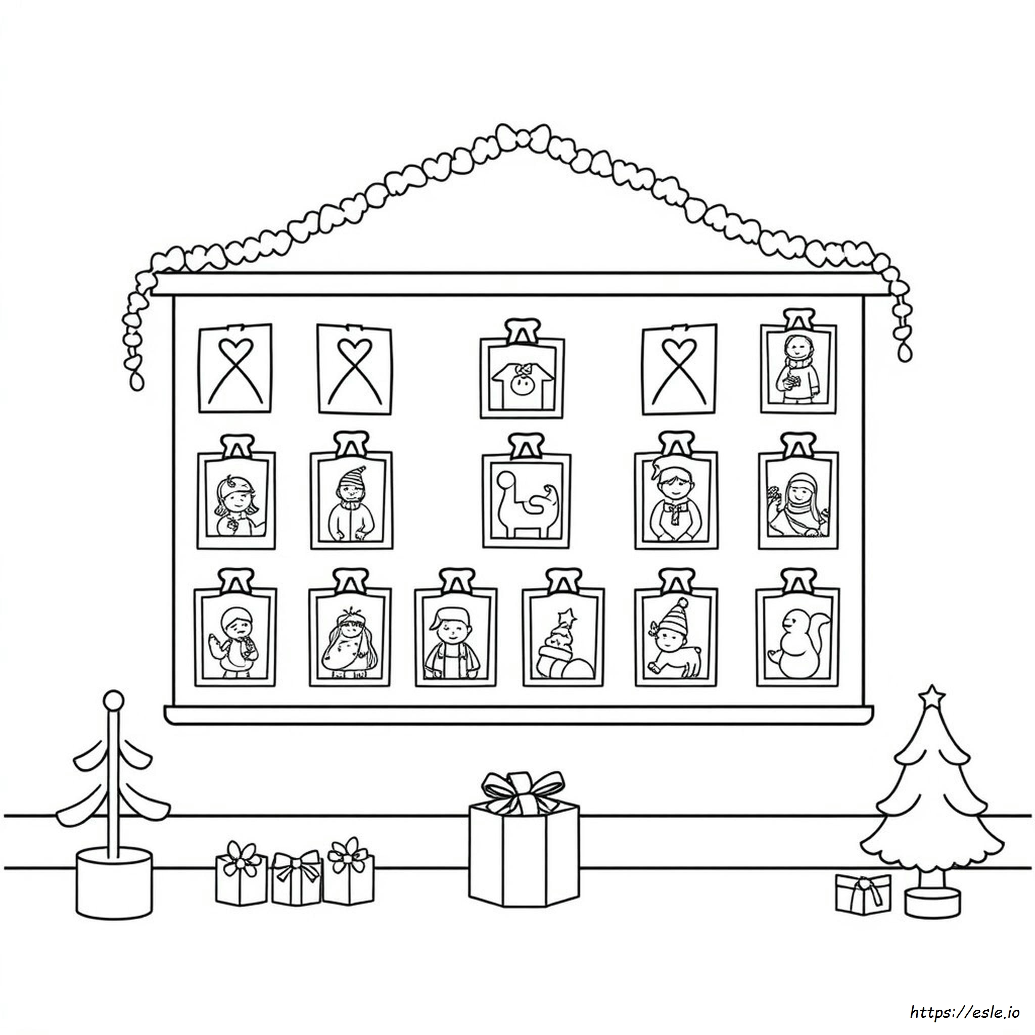 Free Printable Advent Coloring Pages