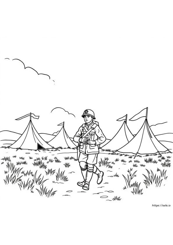 Soilder Coloring Pages