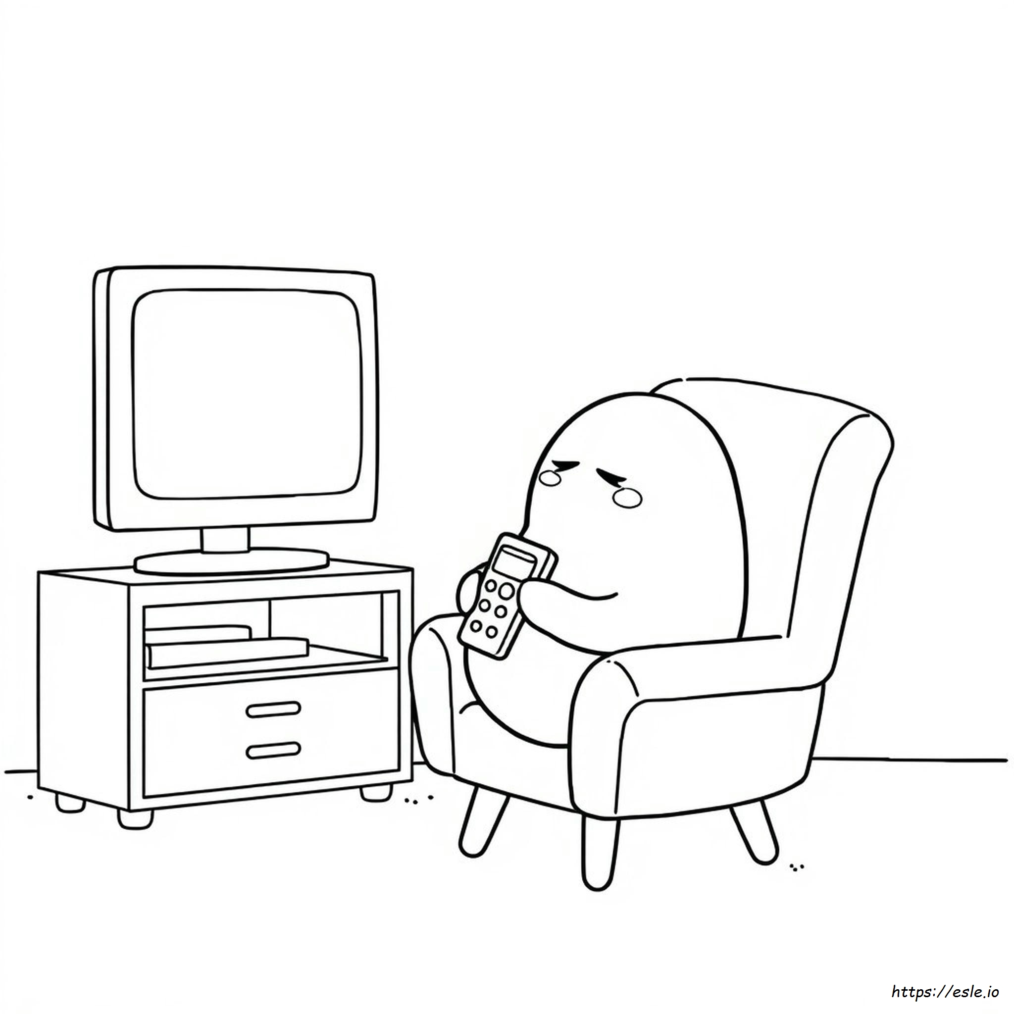 Gudetama Colouring Pages