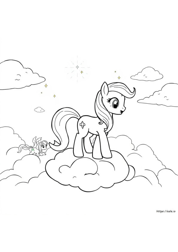 My Little Pony Power Ponies Coloring Pages