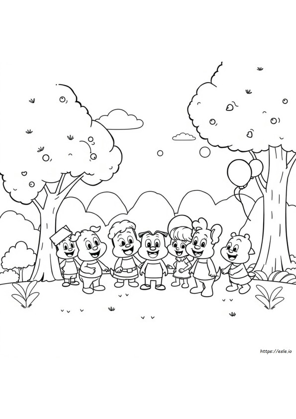 Todas Las Páginas Para Colorear De Dibujos Animados
