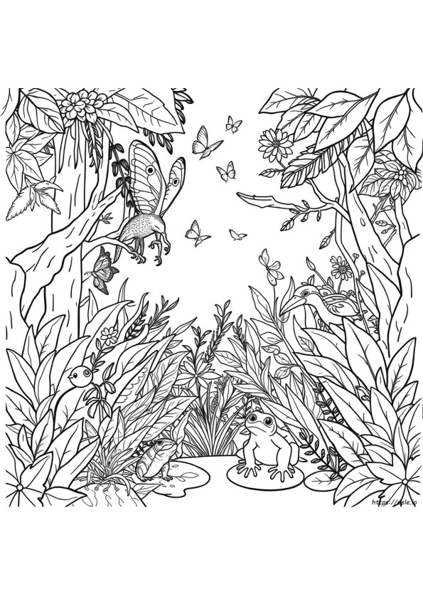 Coloriages Biodiversité