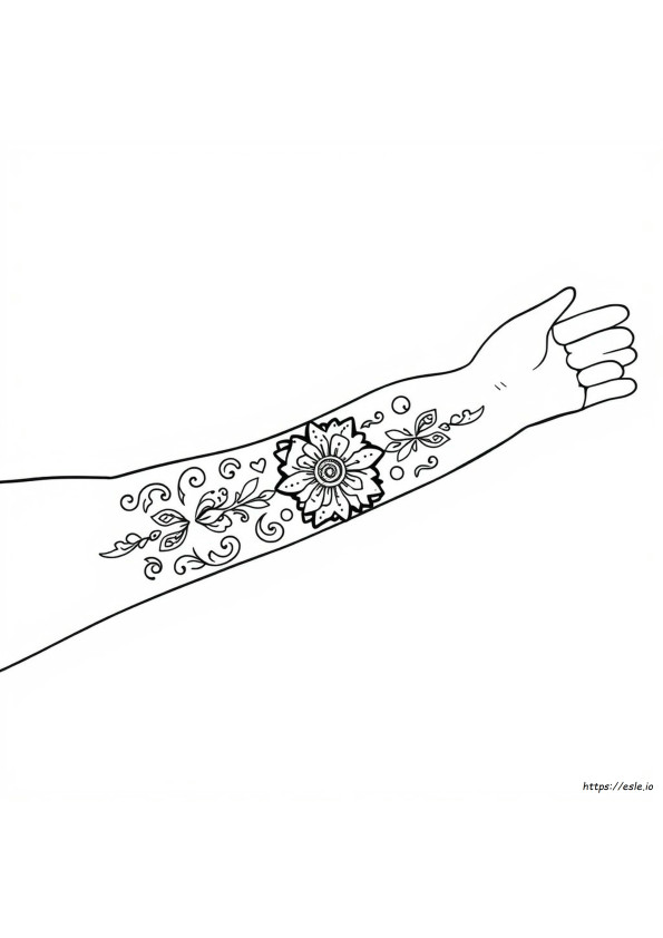 Desenhos Para Colorir De Tatuagem Para Imprimir
