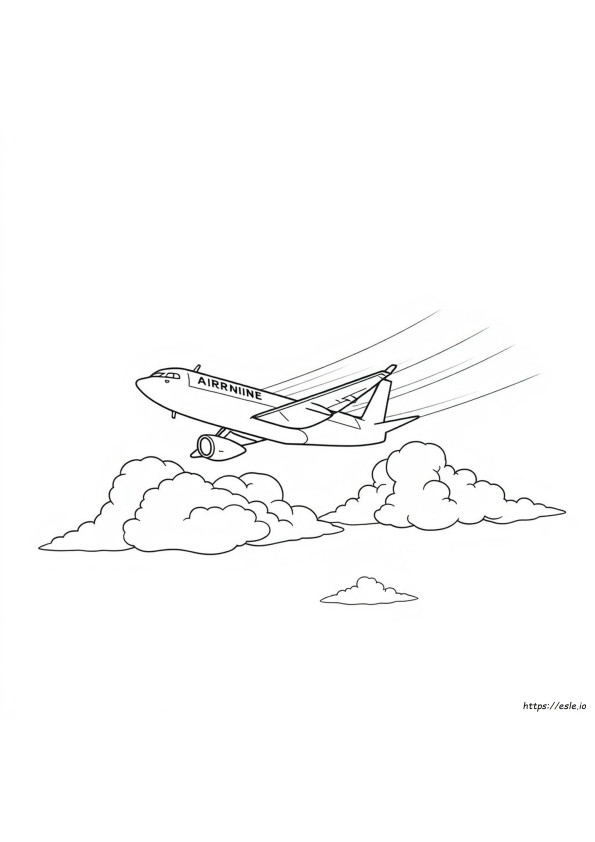 Airplanecoloring Page
