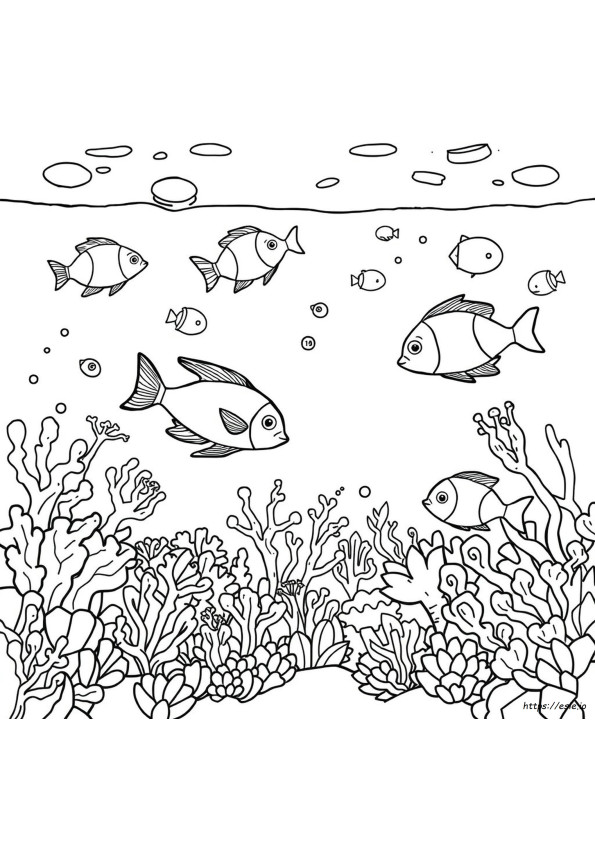 Onderwater Dieren Kleurplaten