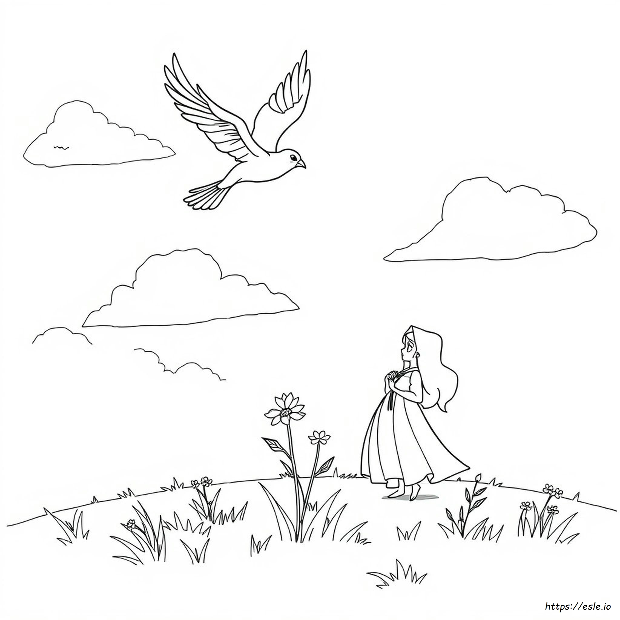 Aquila Y Priscila Para Colorear