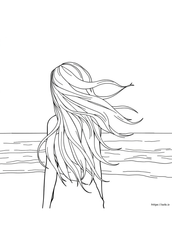 Coloring Ends Of Hair