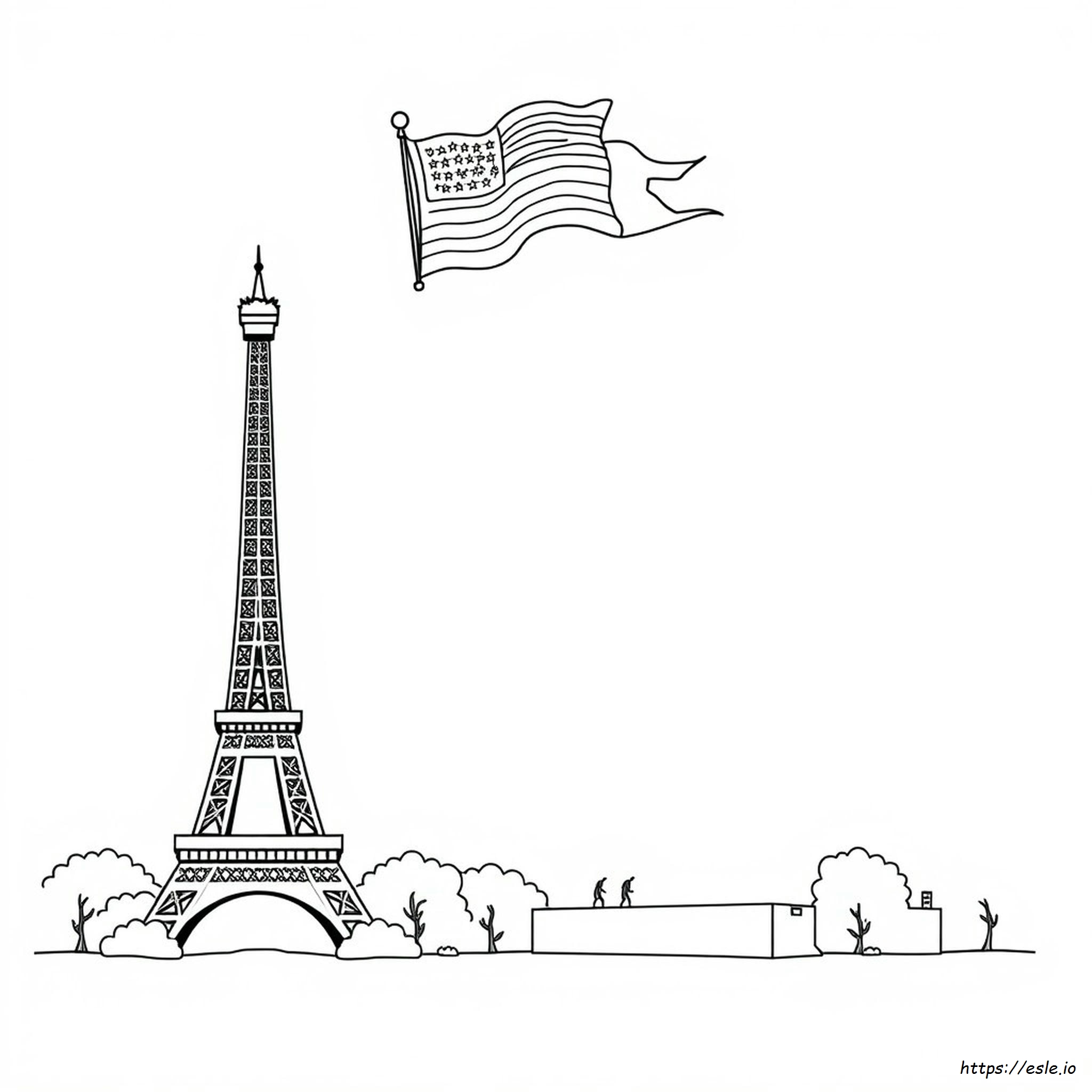 I Love The Usa Coloring Pages