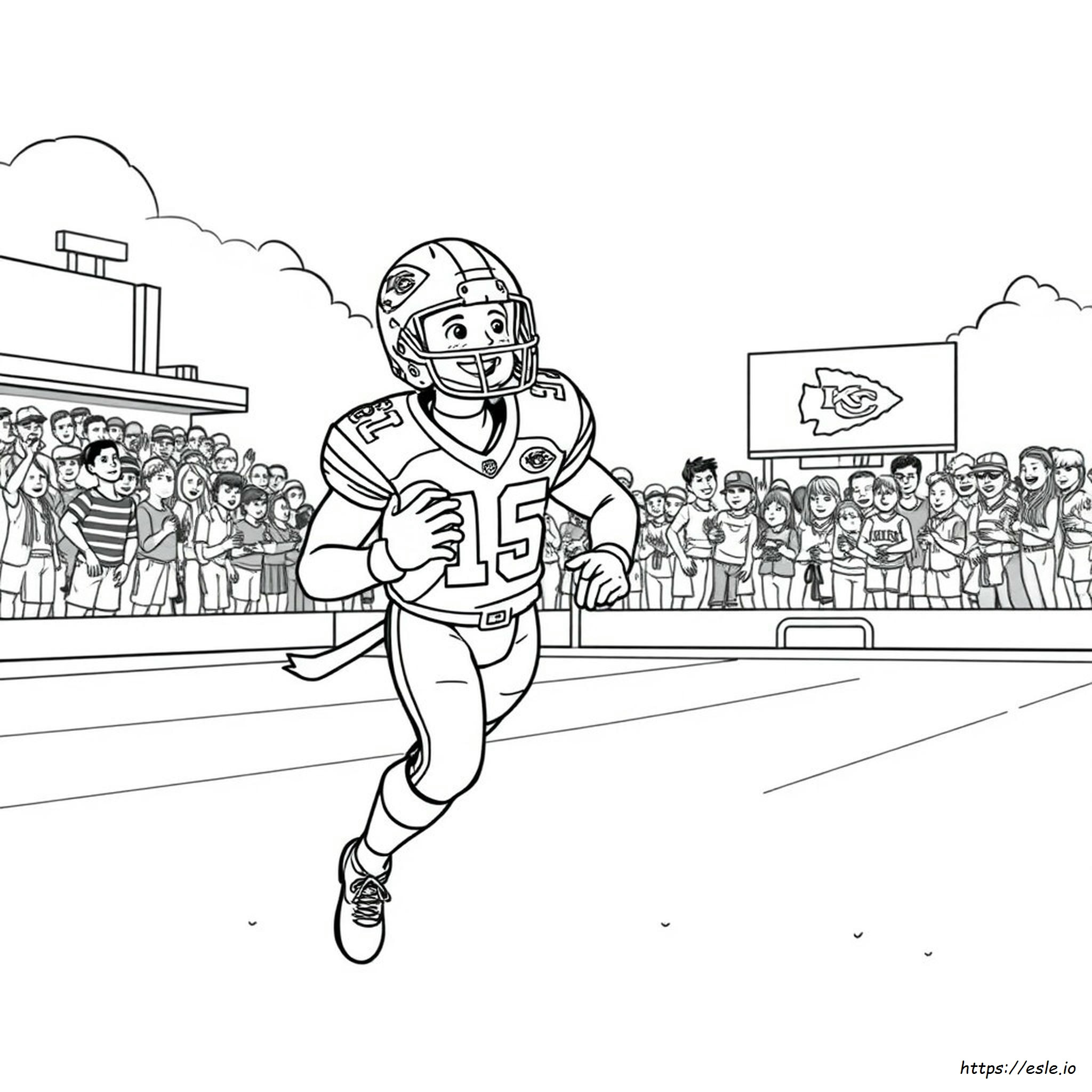 Kansas City Chiefs Da Colorare kansas-city-chiefs-da-colorare