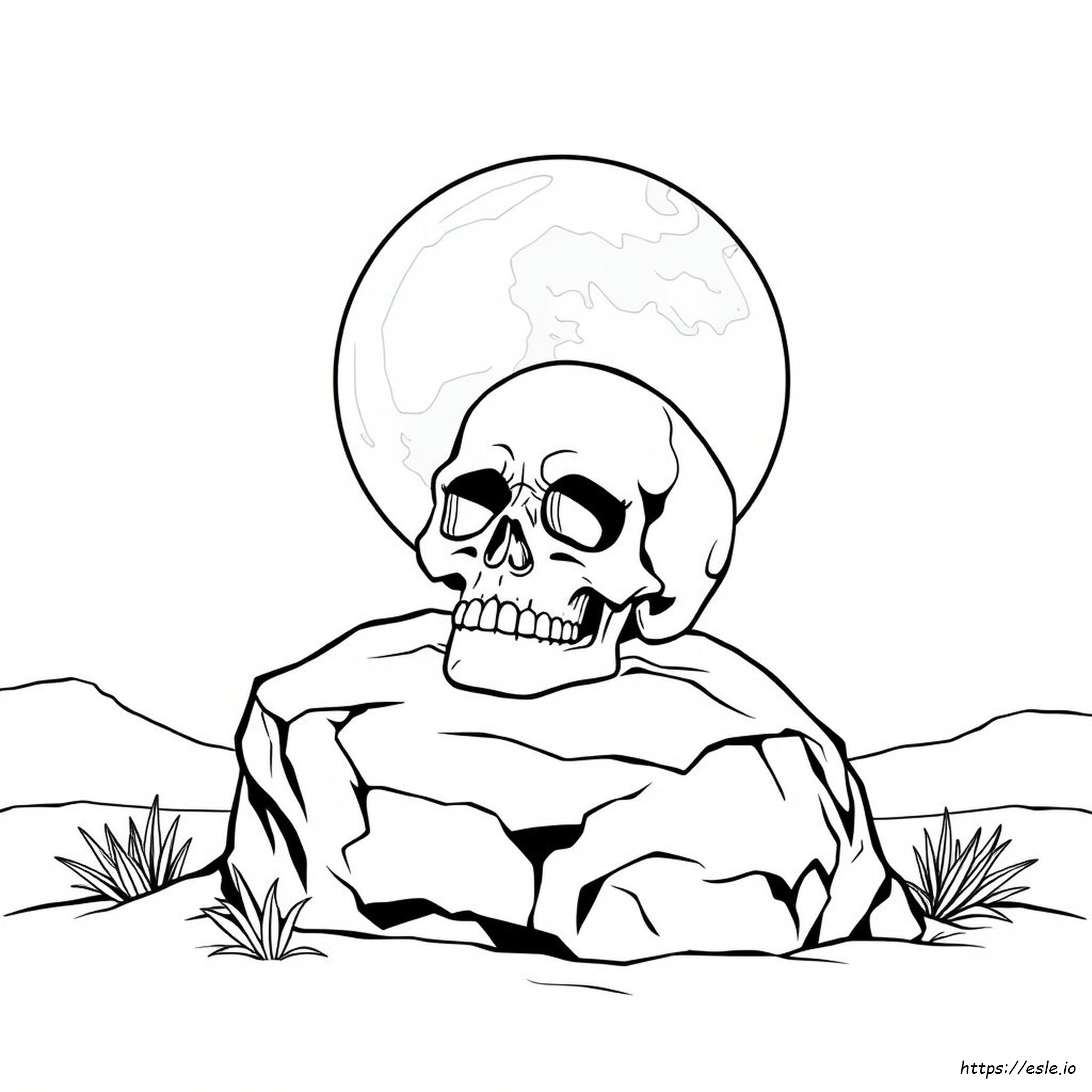 Cool Skull Coloring Pages