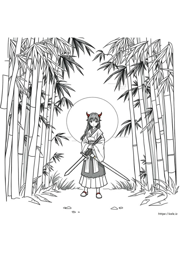 Demon Slayer Coloring Pages Nezuko And Tanjiro