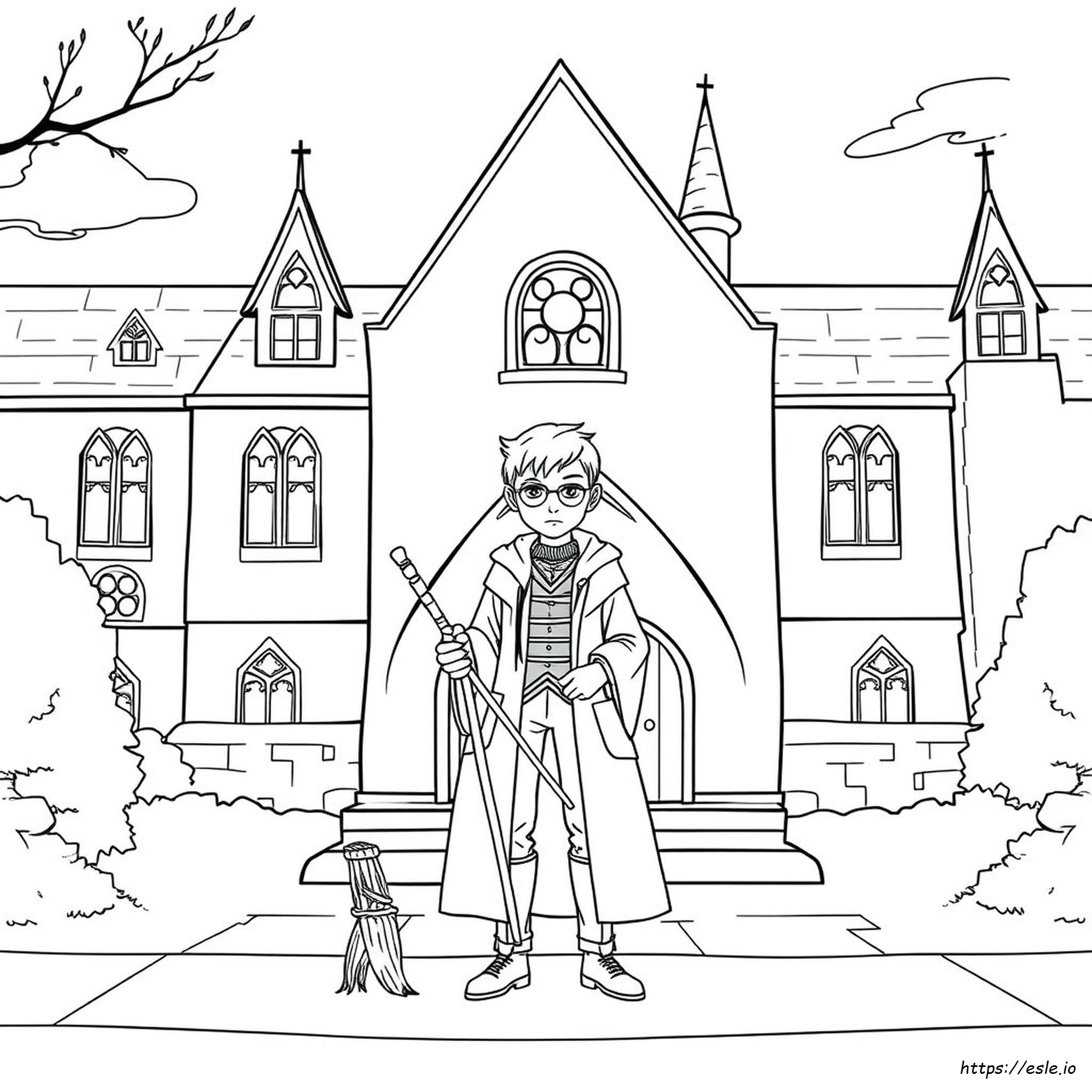 Draco Malfoy Para Colorear